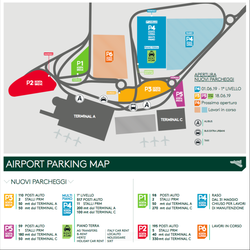 Aeroporto di Catania: apre il nuovo parcheggio multi piano