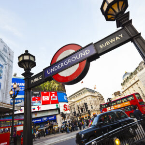 Stazione metro a Piccadilly Circus